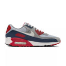 Baskets Nike Air Max 90 - Gris, Bleu Marine, Rouge, Blanc