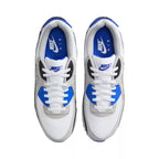 Baskets Nike Air Max 90 - Blanc/Bleu/Gris