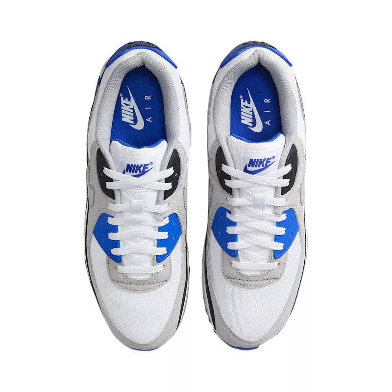 Baskets Nike Air Max 90 - Blanc/Bleu/Gris