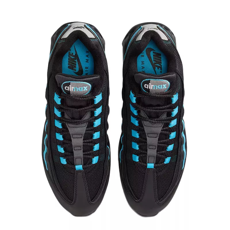 Baskets Nike Air Max 95 Og - Noir, Gris, Bleu