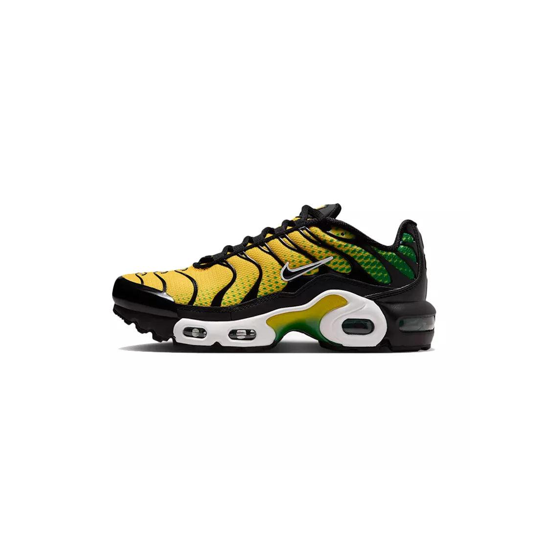 Baskets Nike Air Max Plus - Jaune, Vert, Noir, Blanc