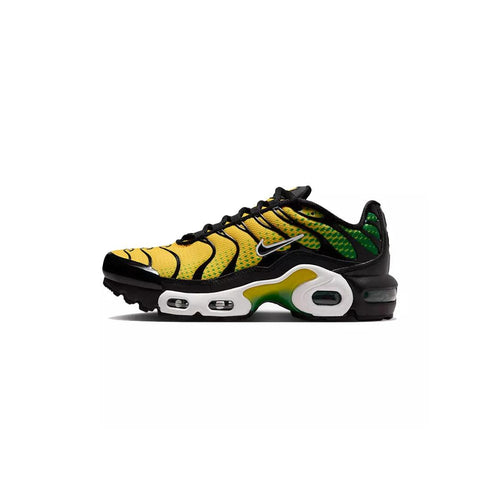 Baskets Nike Air Max Plus - Jaune, Vert, Noir, Blanc