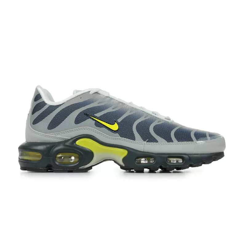 Baskets Air Max Plus - Gris, Bleu Marine, Jaune