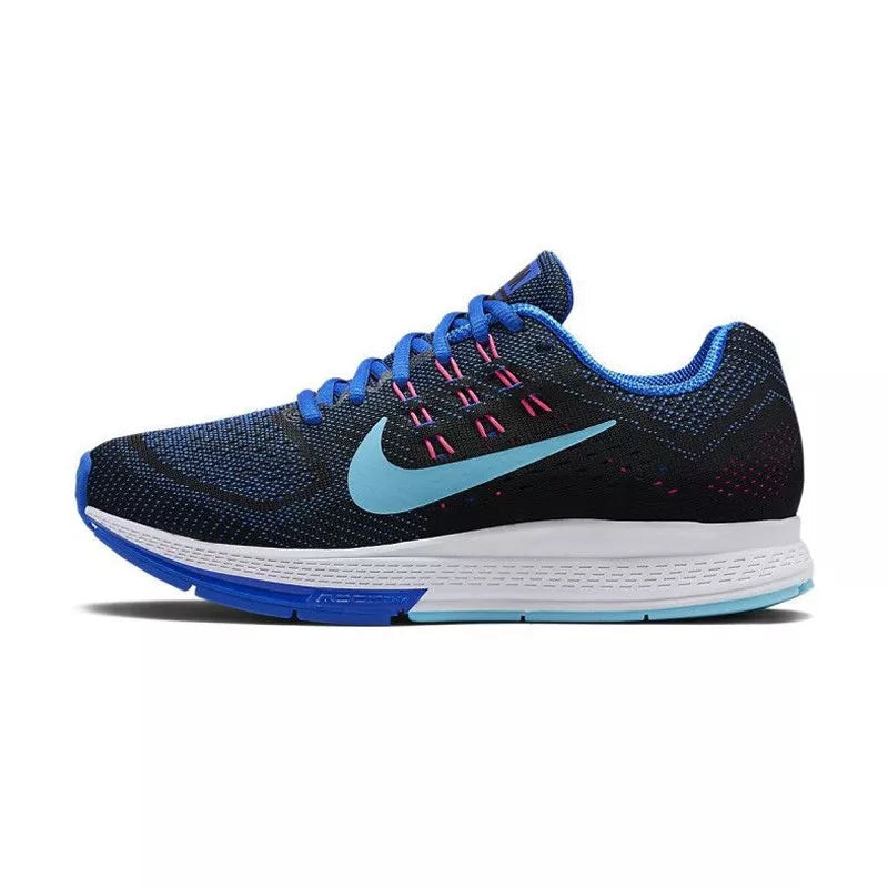 Baskets Nike Air Zoom Structure 18 - Noir/Bleu Roi