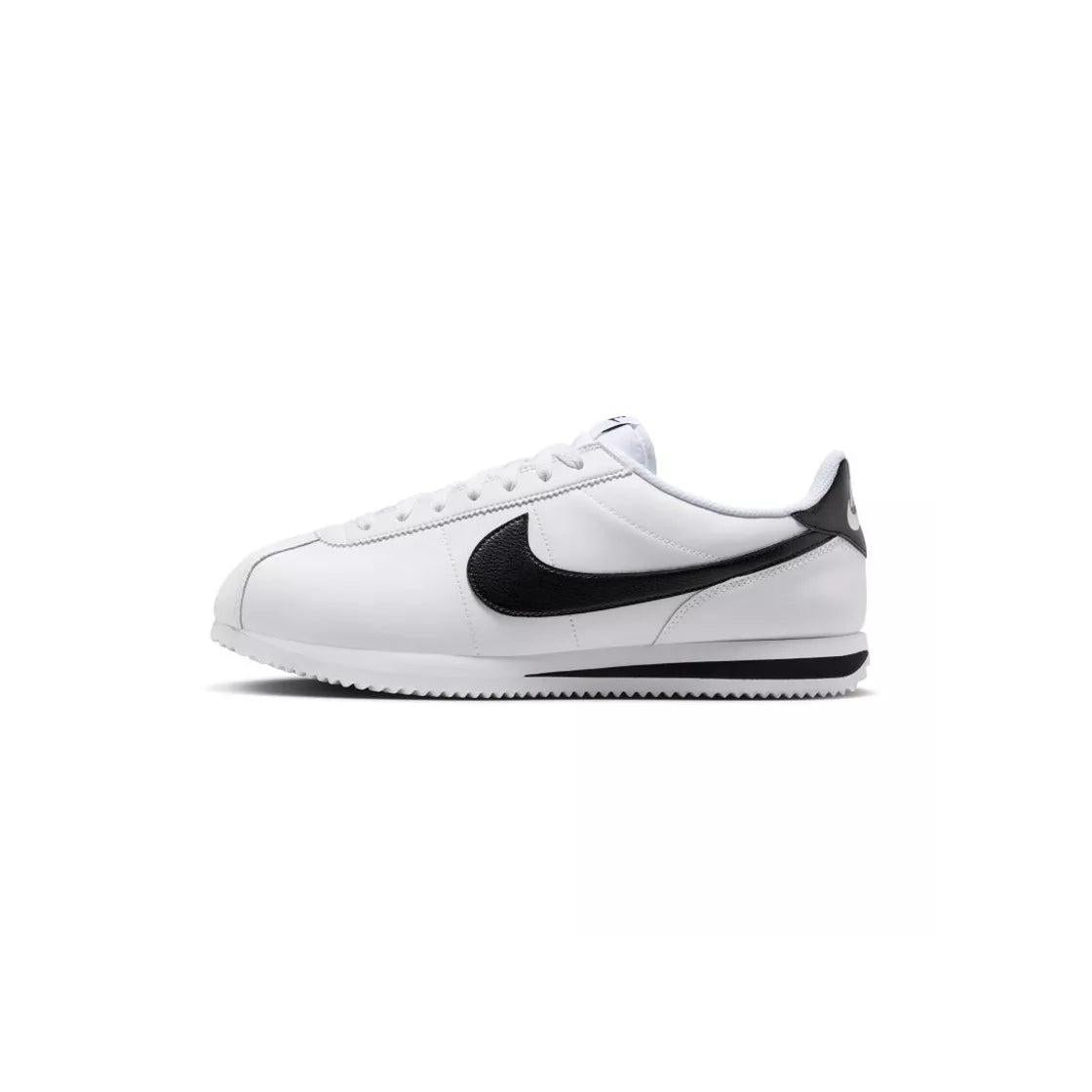Zapatillas Nike Cortez Basic de cuero - Blanco/Negro
