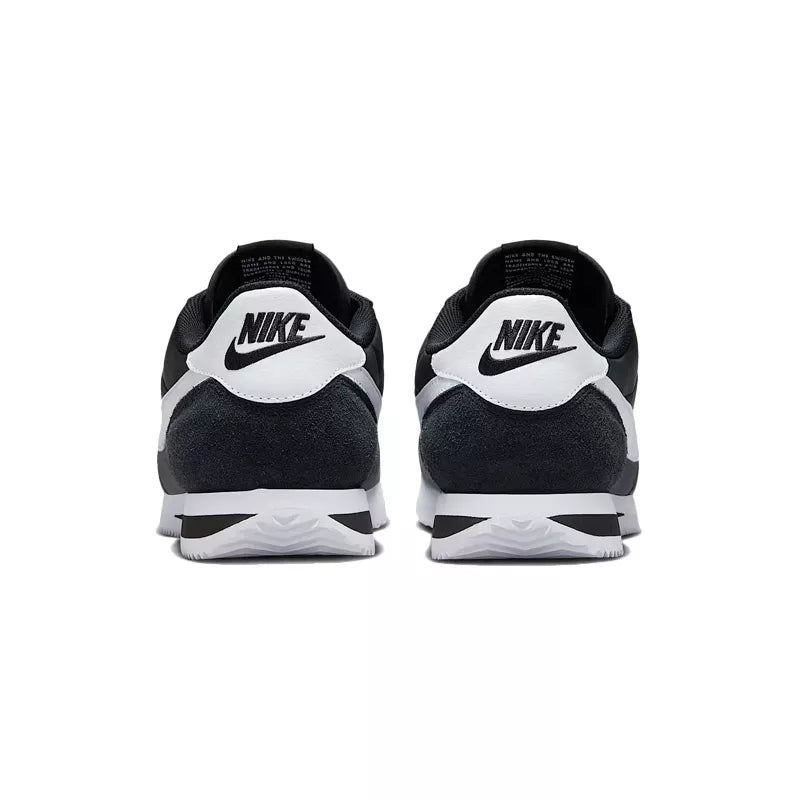 Baskets Nike Cortez Basic Nylon - Noir/Blanc