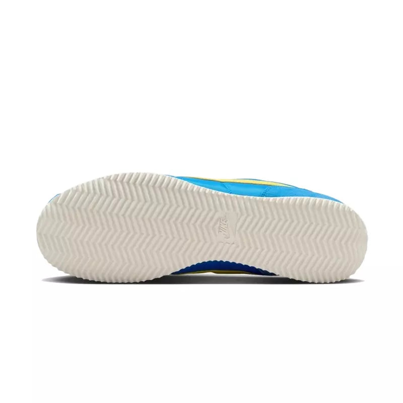 Zapatillas Nike Cortez Basic Nylon - Azul cielo/Blanco/Amarillo