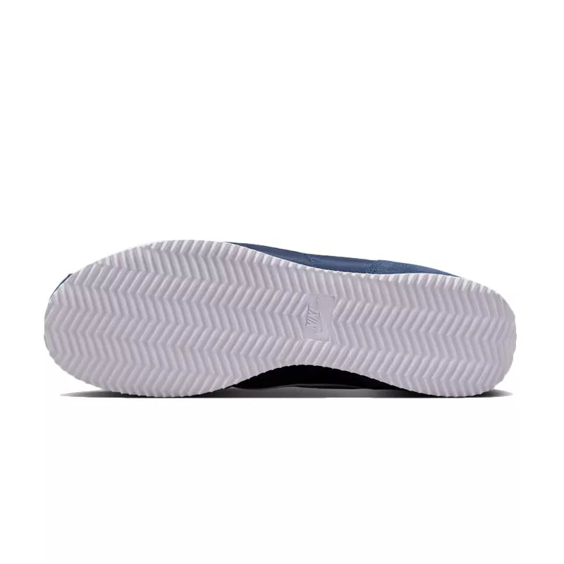 Baskets Nike Cortez Basic Nylon - Marine Blanc