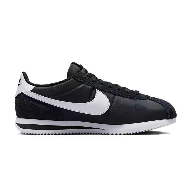 Baskets Nike Cortez Basic Nylon - Noir/Blanc