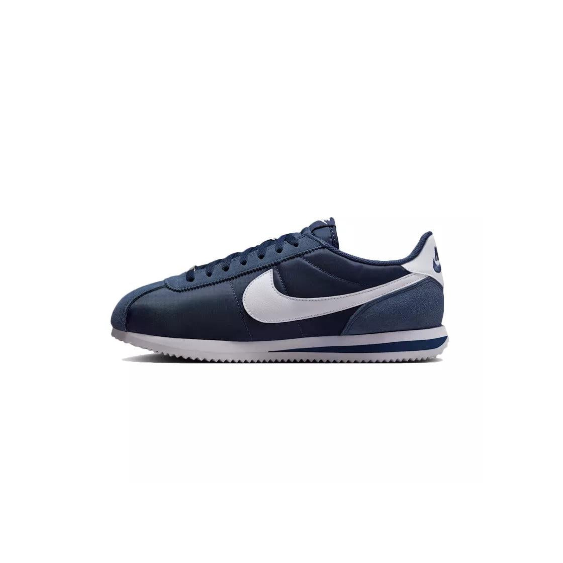 Baskets Nike Cortez Basic Nylon - Marine Blanc
