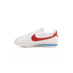 Zapatillas Nike Cortez Classic de cuero: blanco, rojo, azul.