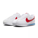 Baskets Nike Cortez Classic Leather - Blanc, Rouge, Bleu.