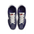 Baskets Nike Cortez Textile Gs - Marine Blanc