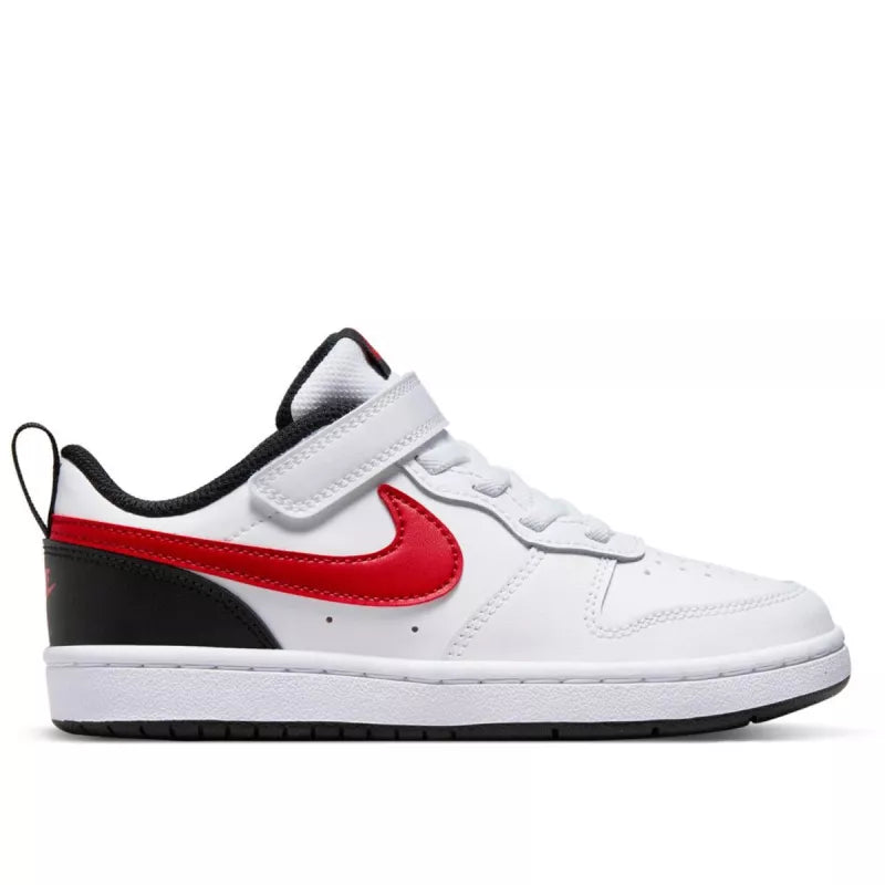Zapatillas Court Borough Low 2 Ps - Blanco Y Rojo