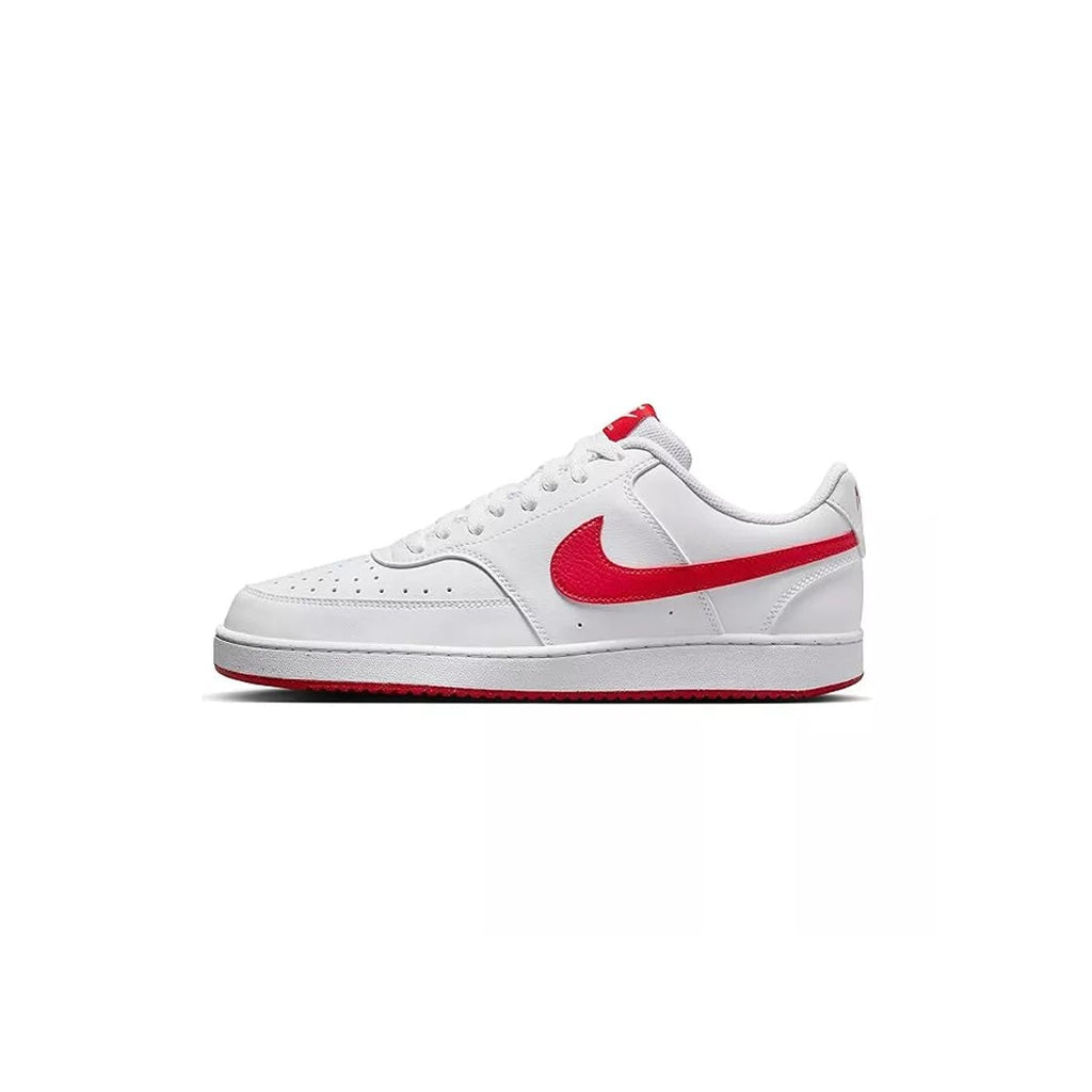 Zapatillas Court Vision Lo - Blanco y rojo