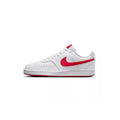 Zapatillas Court Vision Lo - Blanco y rojo