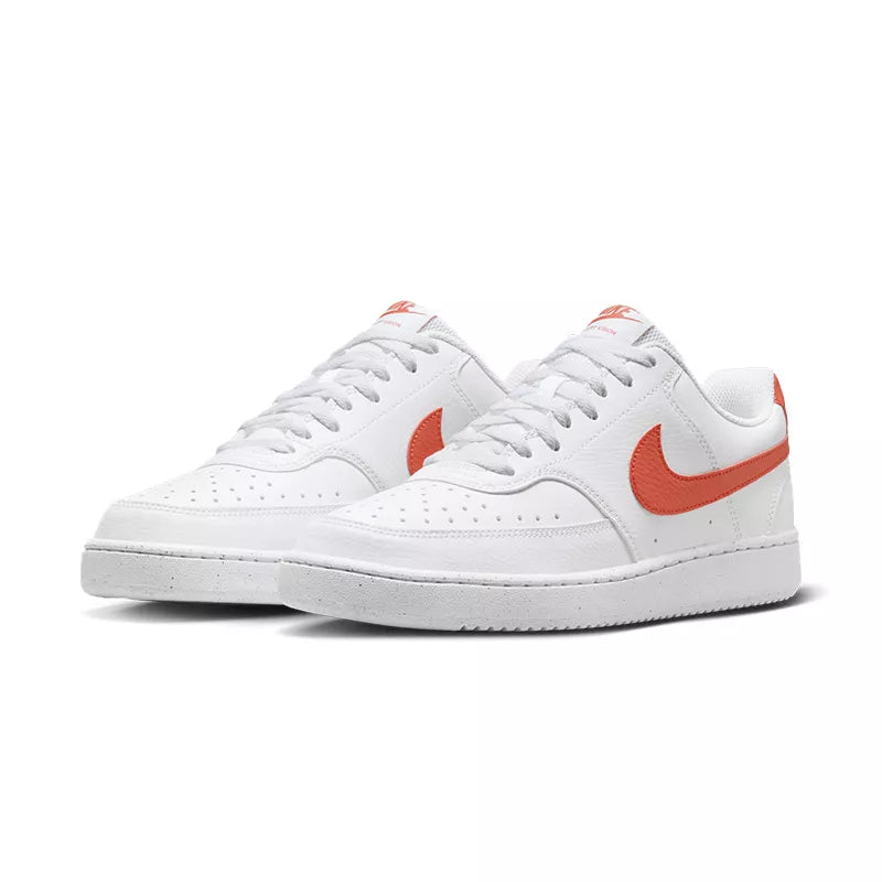 Baskets Court Vision Lo - Blanc Et Rouge