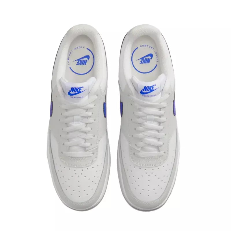 Court Vision Lo Sneakers - White/Blue