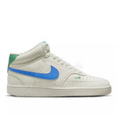 Baskets Court Vision Mid - Blanc Bleu