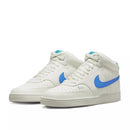 Baskets Court Vision Mid - Blanc Bleu
