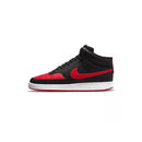 Baskets Court Vision Mid - Noir Et Rouge