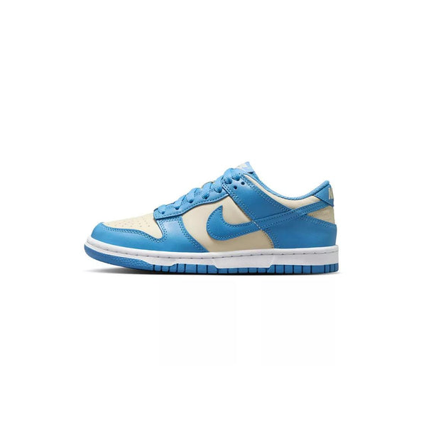 Zapatillas Nike Dunk Lo Gs - Azul, Blanco, Beige.