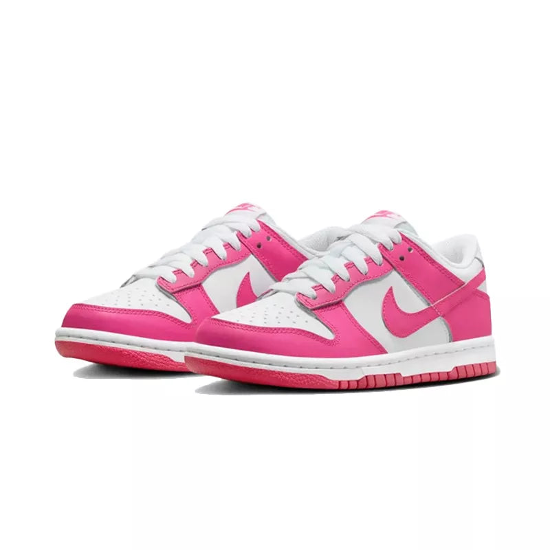 Nike Dunk Lo Gs Zapatillas - Fucsia/Blanco