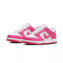 Baskets Nike Dunk Lo Gs - Fushia/Blanc