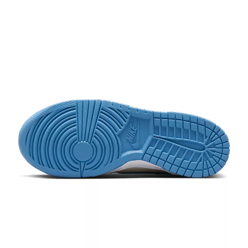 Zapatillas Nike Dunk Lo Gs - Azul, Blanco, Beige.