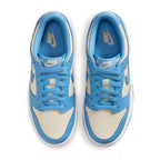 Zapatillas Nike Dunk Lo Gs - Azul, Blanco, Beige.