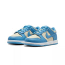 Nike Dunk Low Sneakers - Blue and Beige