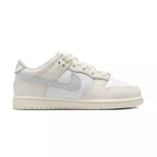 Baskets Nike Dunk Low - Blanc, Argent
