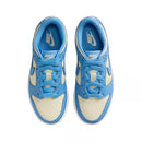 Nike Dunk Low Sneakers - Blue and Beige