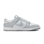 Zapatillas Nike Dunk Low Retro - Gris y Blanco