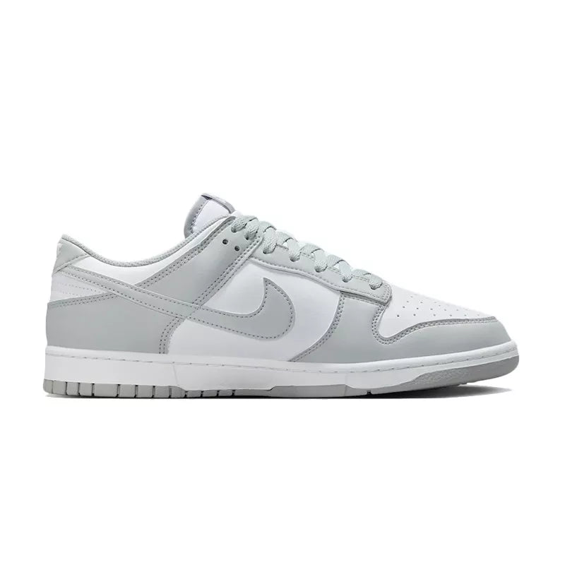 Zapatillas Nike Dunk Low Retro - Gris y Blanco