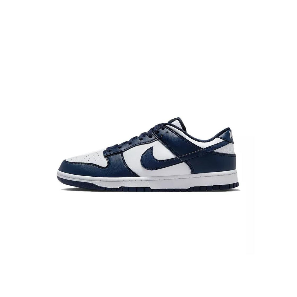 Zapatillas Nike Dunk Low Retro - Azul Marino Blanco