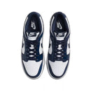 Baskets Nike Dunk Low Retro - Marine Blanc