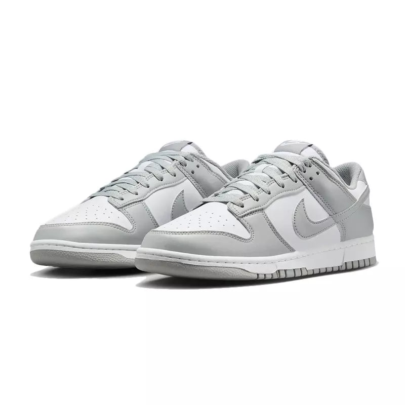 Zapatillas Nike Dunk Low Retro - Gris y Blanco