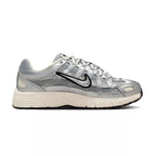 Baskets Nike P-6000 Gs - Argent, Blanc, Noir