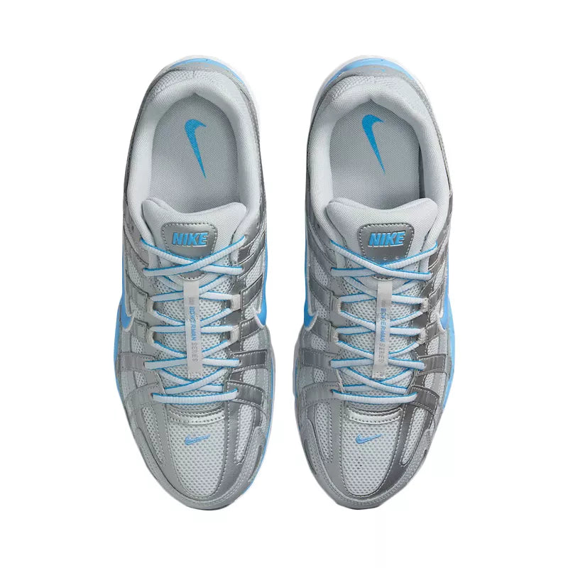 Baskets Nike P-6000 - Argent, Bleu, Blanc