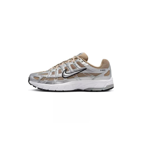 Baskets Nike P-6000 - Kaki, Argent