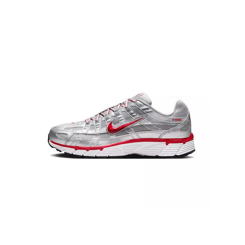 Zapatillas Nike P-6000 - Gris/Plata/Rojo