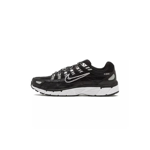 Zapatillas Nike P-6000 - Negro/Blanco/Plata
