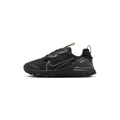 Nike React Vision Gs Zapatillas - Negro, Gris, Verde Fluo