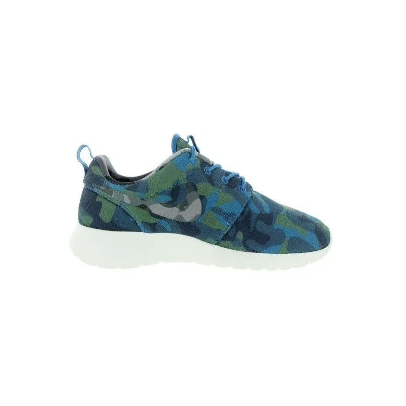 Baskets Nike Roshe One Print - Bleu