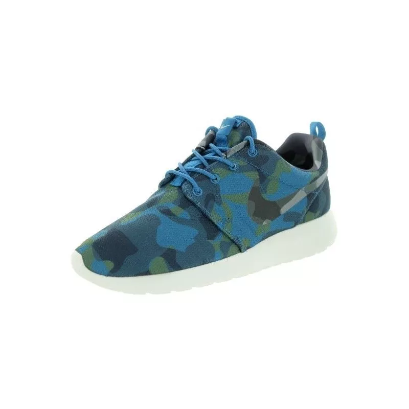 Baskets Nike Roshe One Print - Bleu