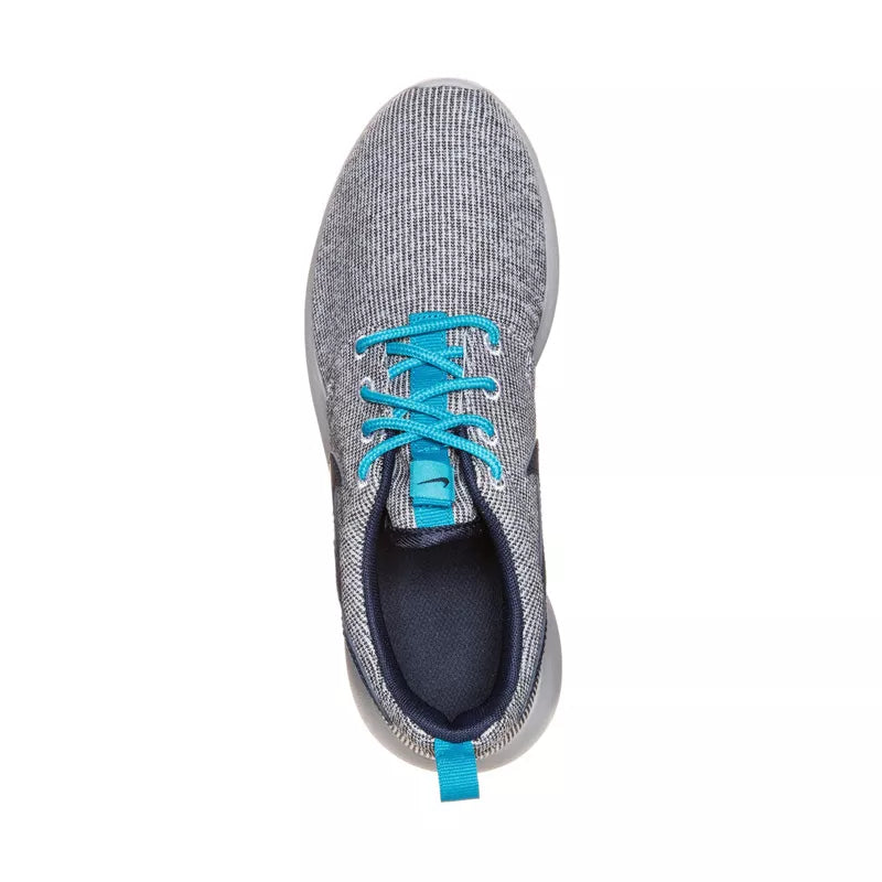 Basket Nike Roshe Run Gs - Blanc/Marine/Gris