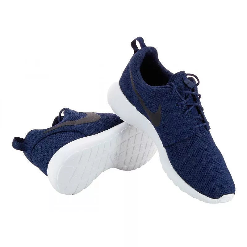 Baskets Nike Roshe Run - Bleu/Noir