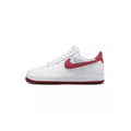 Baskets W Air Force 1 07 - Blanc Et Bordeaux