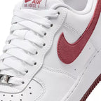 Baskets W Air Force 1 07 - Blanc Et Bordeaux